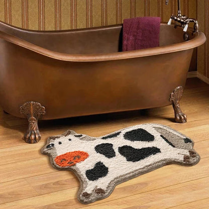 Cute Cow Bathroom Doormat Home