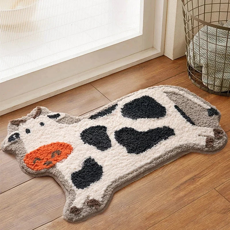 Cute Cow Bathroom Doormat Home