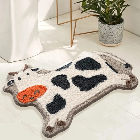 Cute Cow Bathroom Doormat Home