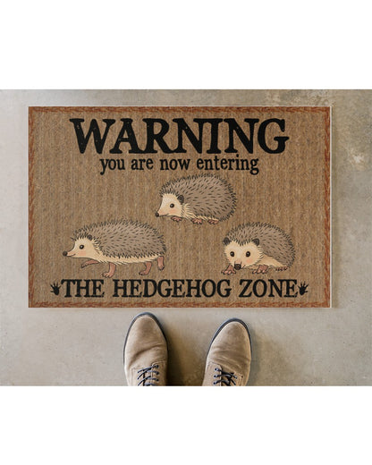 Doormat Animal Zone - Hedgehog