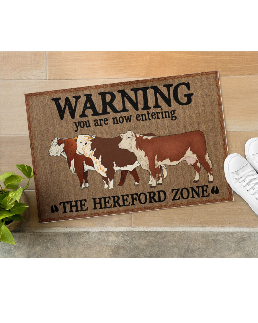 Doormat Animal Zone - Hereford