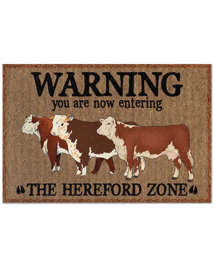 Doormat Animal Zone - Hereford